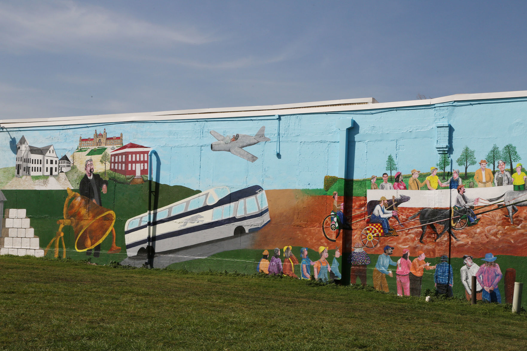 Diversified mural